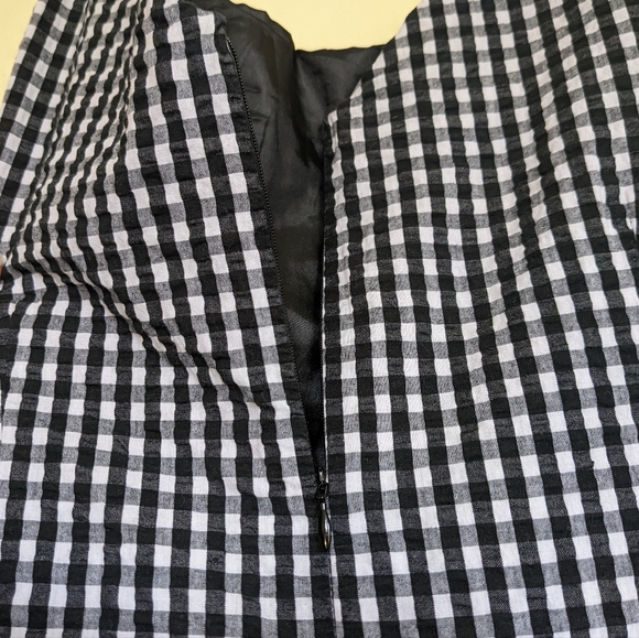 Chadwick's Checkered Sunflower Dress - Picture 6 of 7